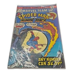 Marvel Comics Group Marvel Team Up Spider Man & The Human Torch Iss #39 VTG 1975